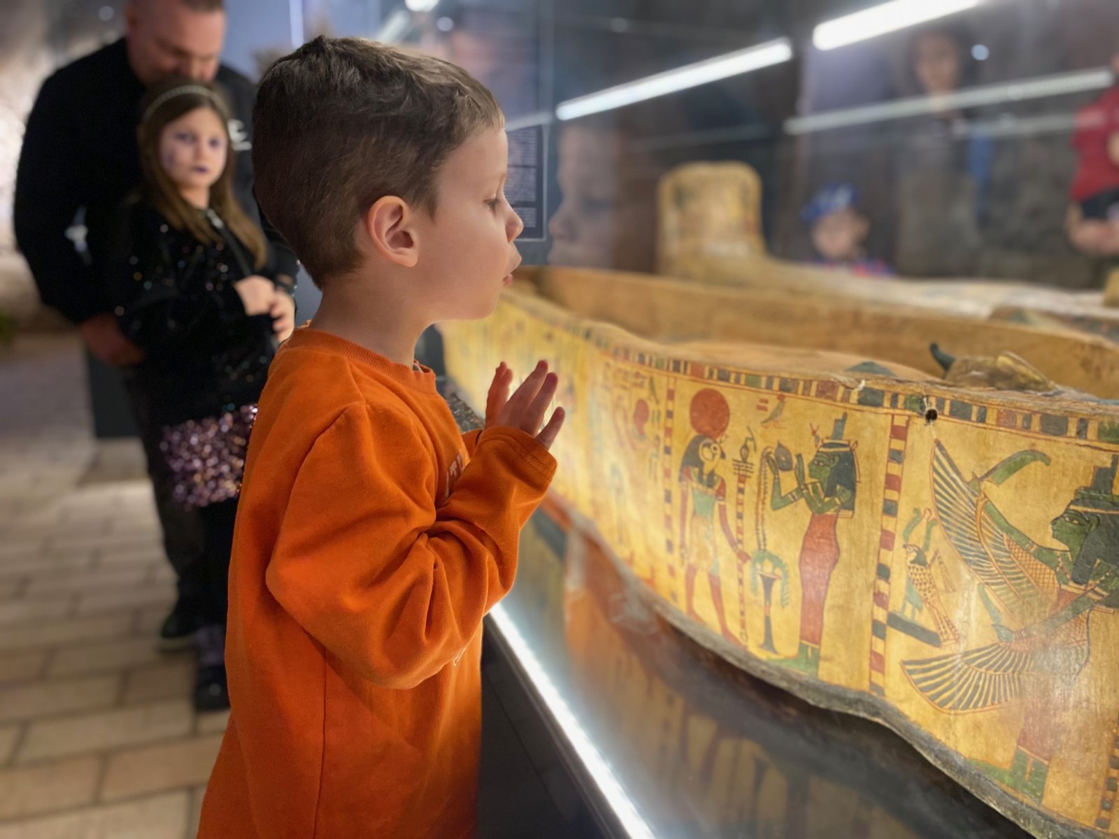 Egy délután az ókori Egyiptomban  farsangi játszóház a múzeumban