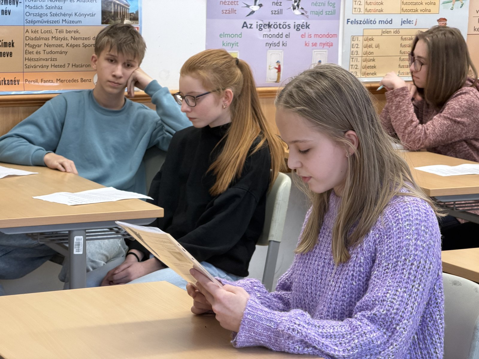 Angol szépkiejtési verseny a Tarczyban