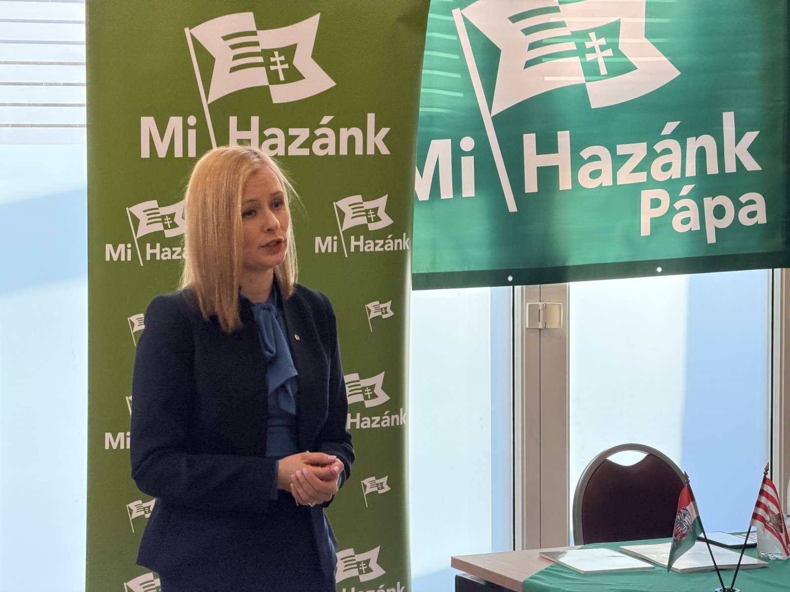 Dúró Dóra tartott lakossági fórumot Pápán