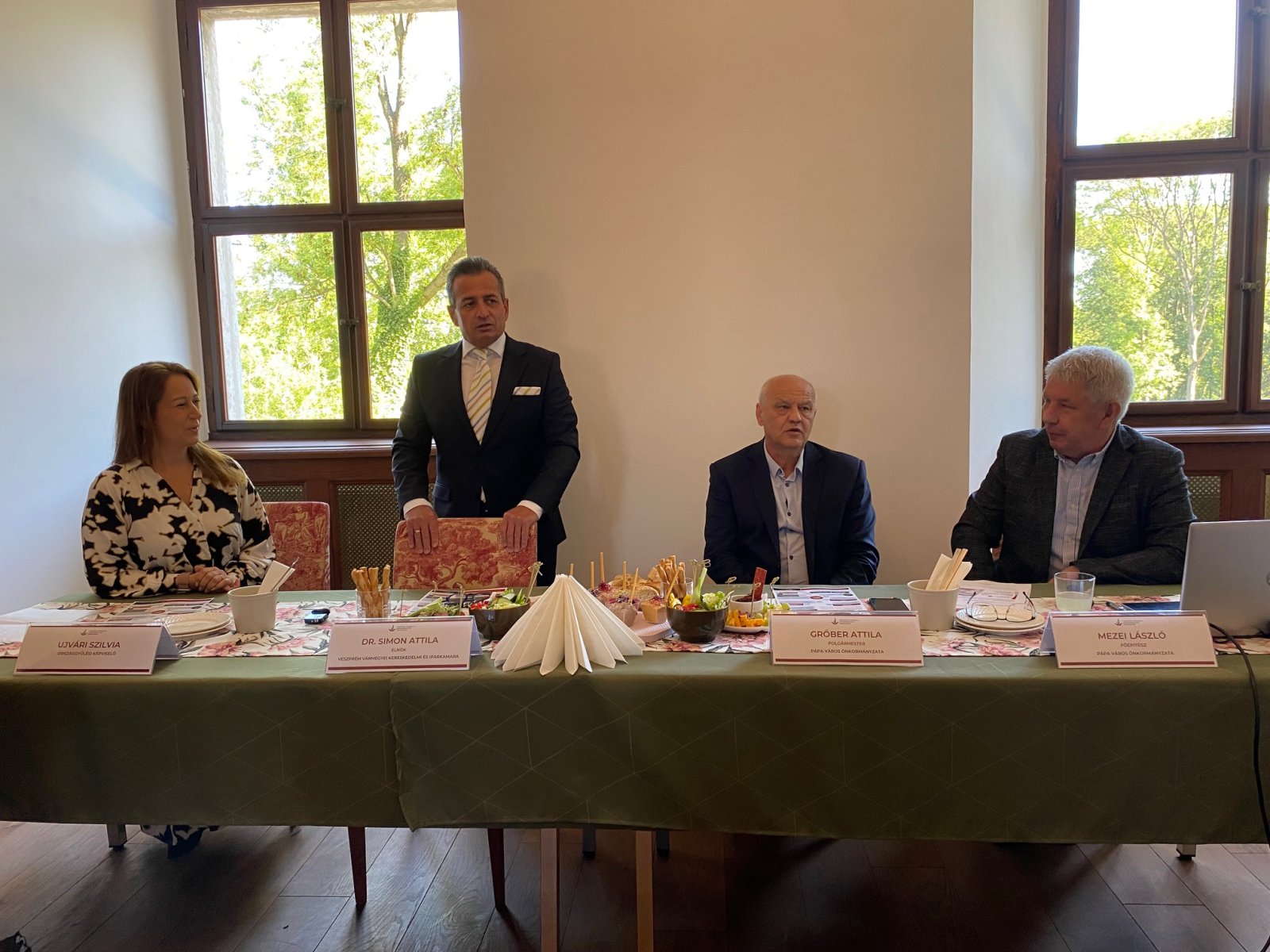 Üzleti reggelin találkoztak a térség vállalkozói