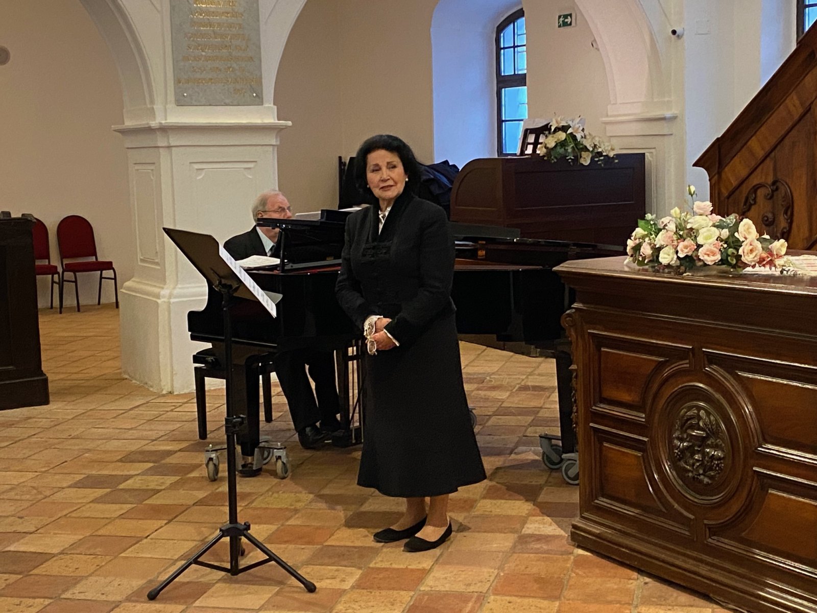 Pitti Katalin koncertje az Ótemplomban