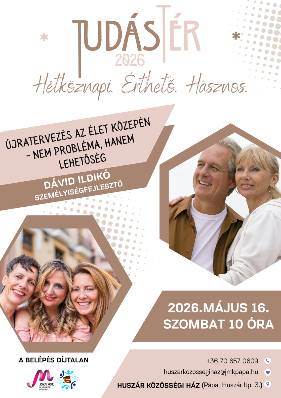 TudásTér - Újratervezés az élet közepén