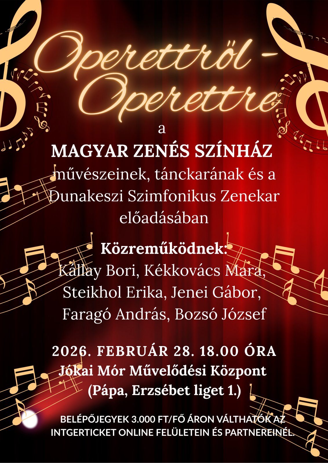 Operettről - operettre
