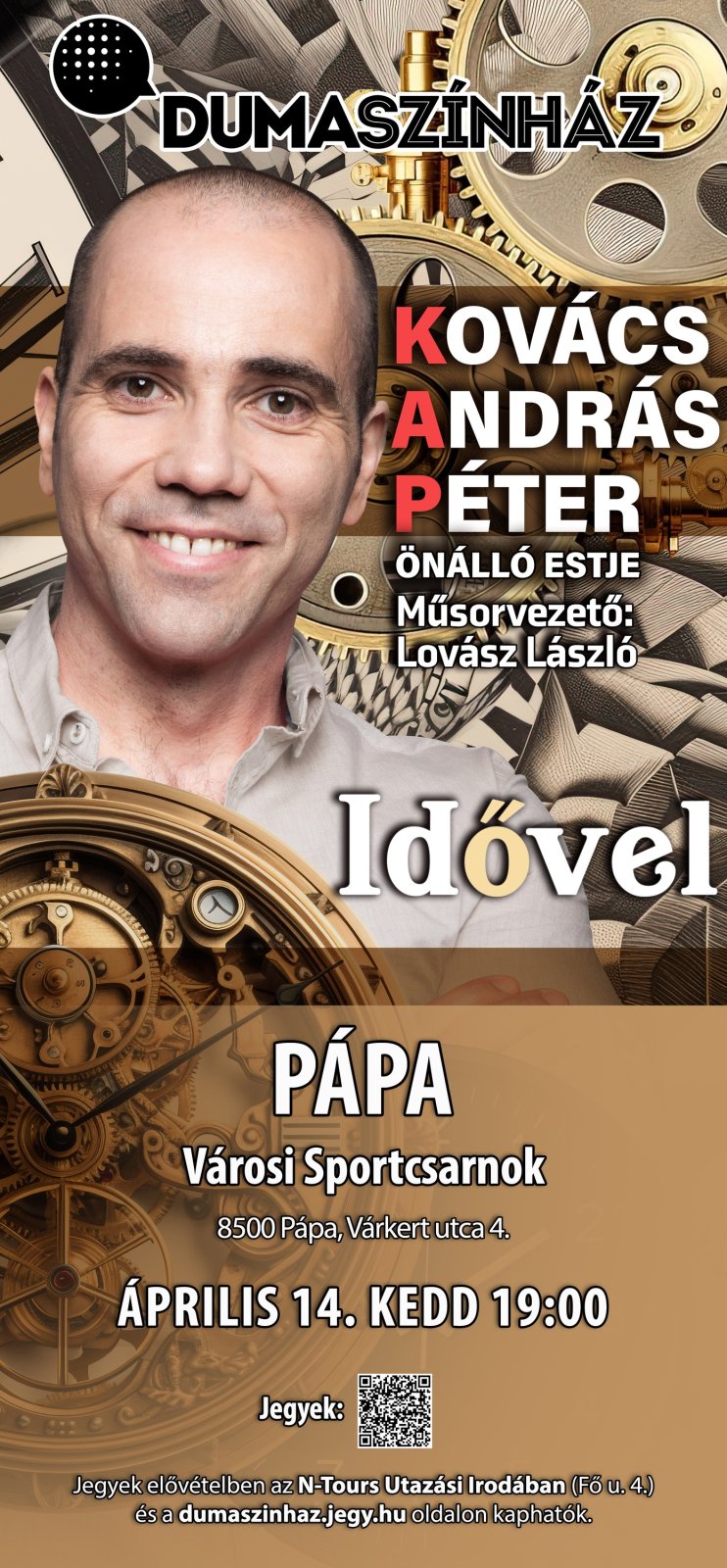 Idővel - Kovács András Péter önálló estje