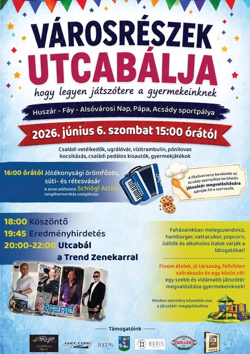 Városrészek utcabálja