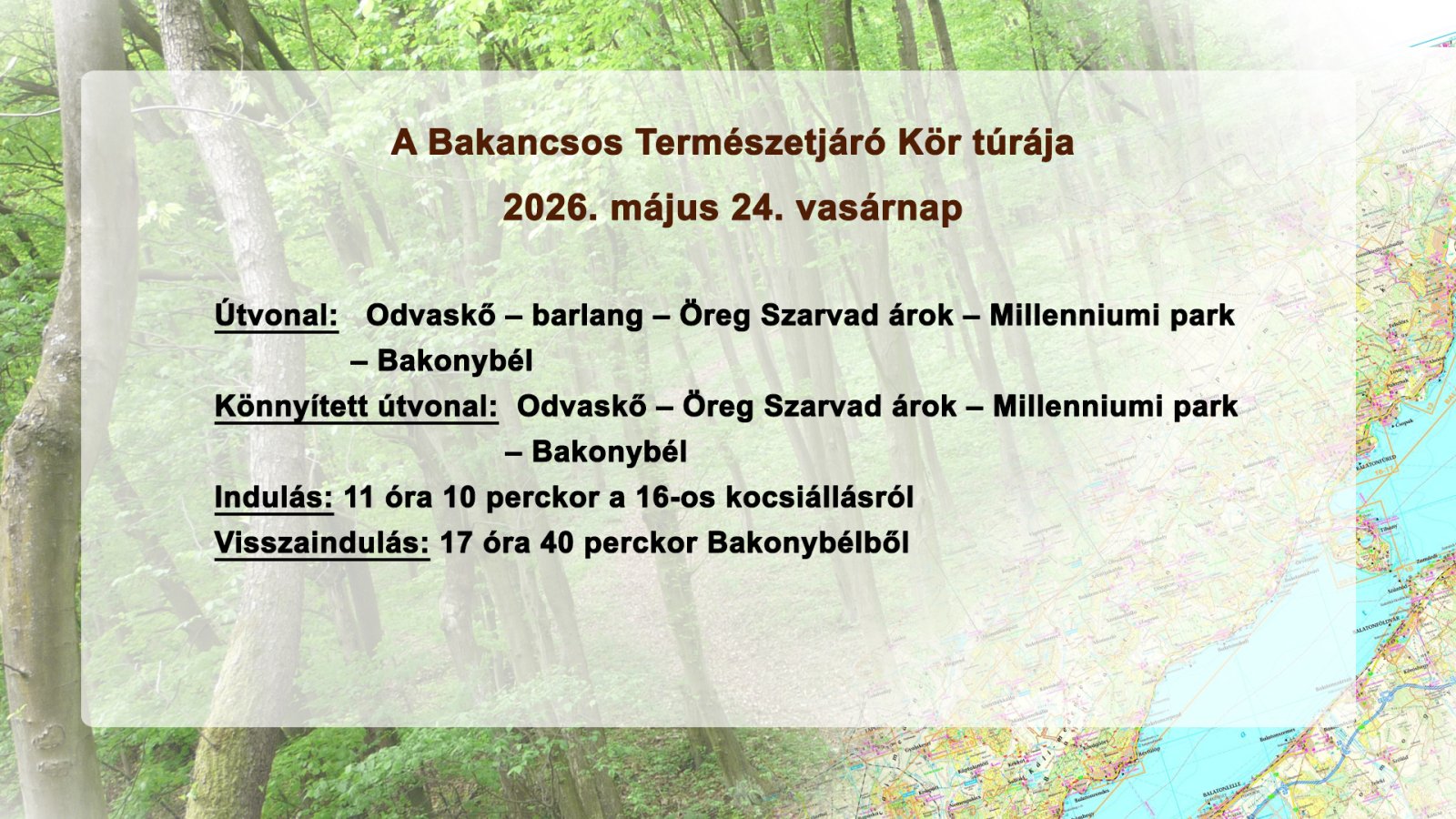 A Bakancsos Természetjáró Kör túrája 