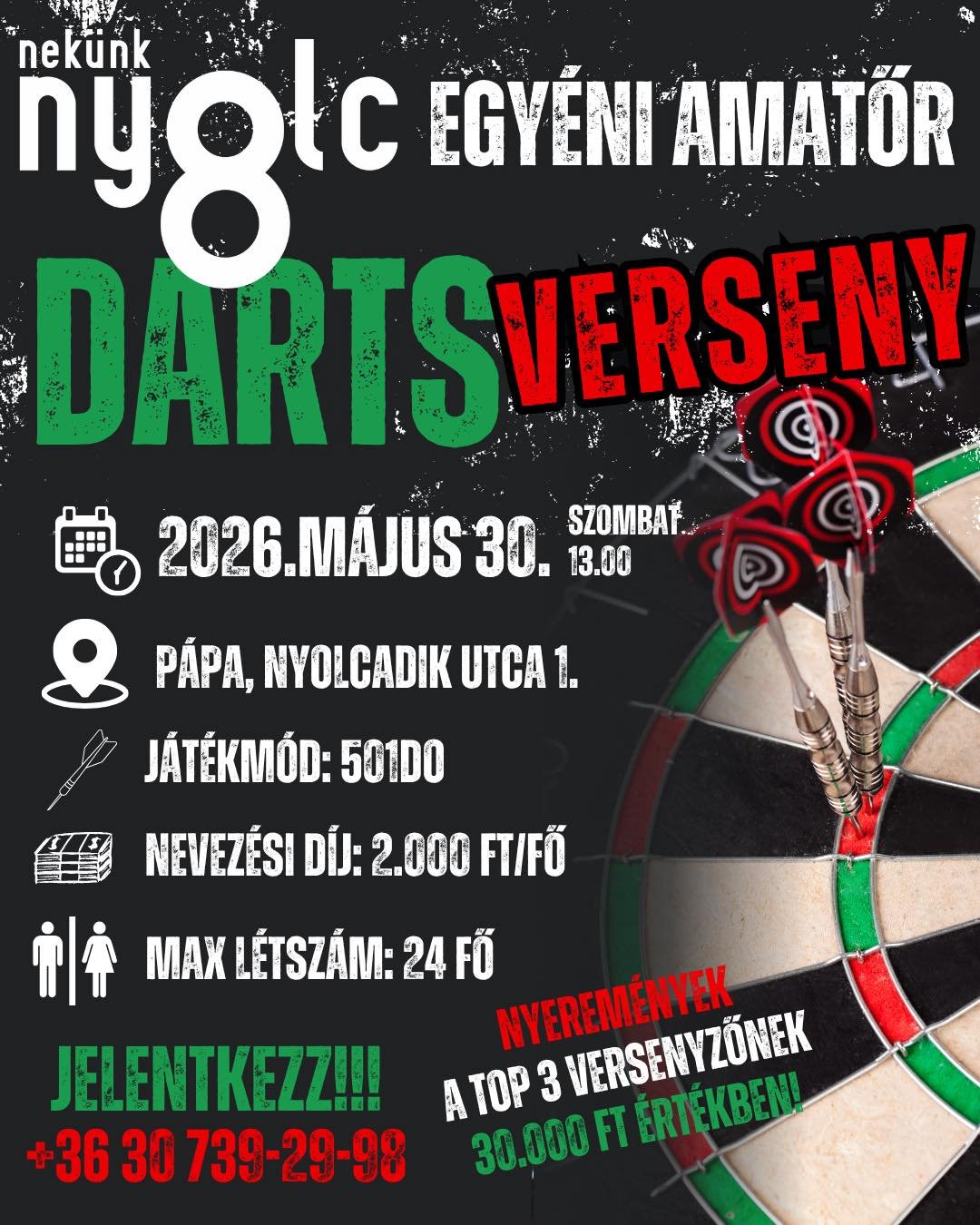 Egyéni darts verseny